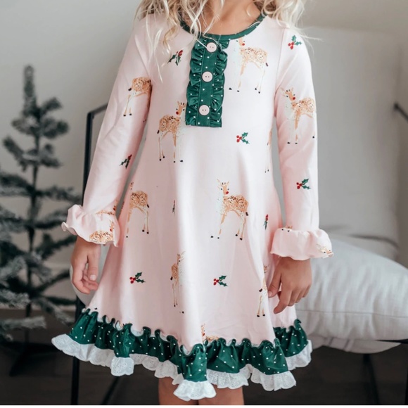 Sweet Honey Clothing Dreamer gown- up on the roof top